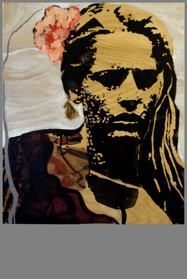 A Flower in Her Hair